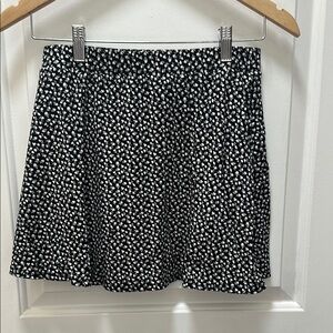 Forever 21 Monochrome Floral Skirt